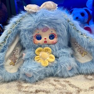 Rare Blue Liquid Eyes! Two Sets of Changing Eyes! Samuel Bunny San Xiao Mao 680%